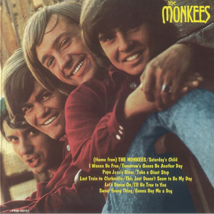 The Monkees – The Monkees vinyl cover