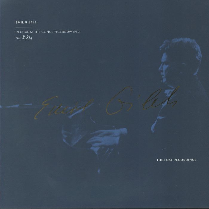 Emil Gilels – Live at the Concertgebouw 1980 vinyl cover