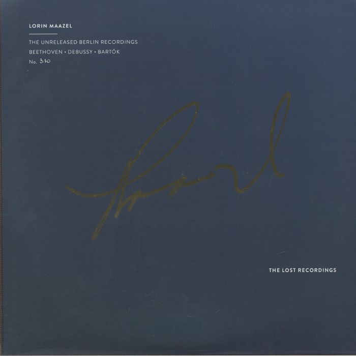 Lorin Maazel – The Unreleased Berlin Recordings (mono) vinyl cover