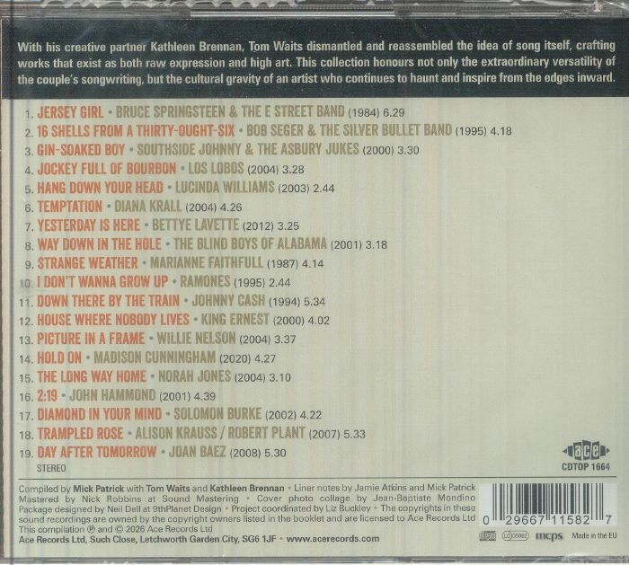 Tom WAITS/KATHLEEN BRENNAN/VARIOUS - Where The Willow & The Dogwood Grow; Words & Music By Tom Waits & Kathleen Brennan