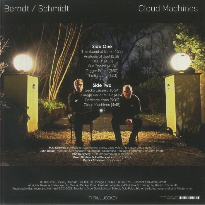 Martin SCHMIDT/JOHN BERNDT - Cloud Machines Vinyl at Juno Records.