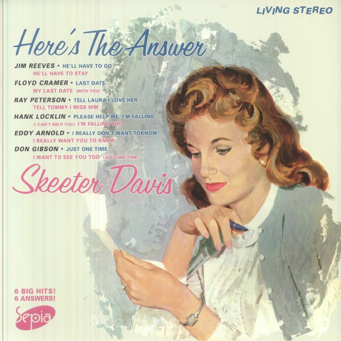 Skeeter Davis – Here's The Answer vinyl cover