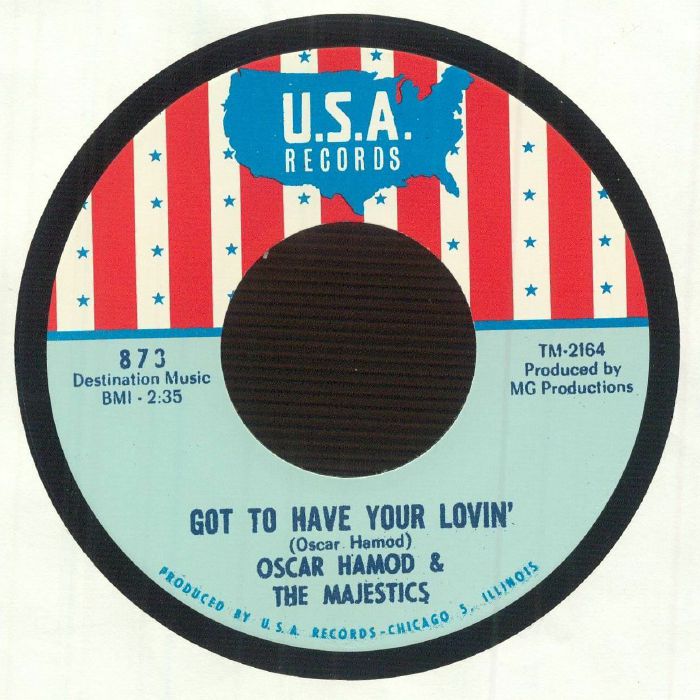 Oscar Hamod & The Majestics – Got To Have Your Lovin' vinyl cover