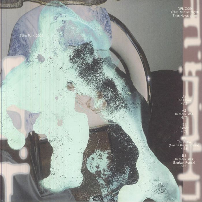 Schwefelgelb – Hologramm vinyl cover