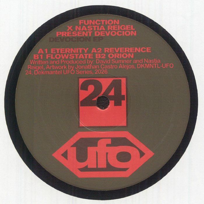 Function | Nastia Reigel – Devocion vinyl cover