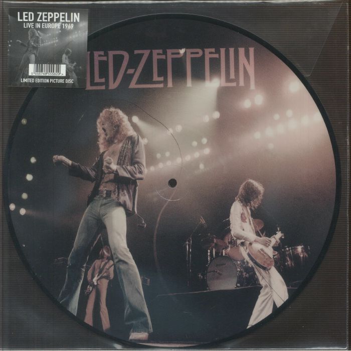 Led Zeppelin – Live In Europe 1969 vinyl cover