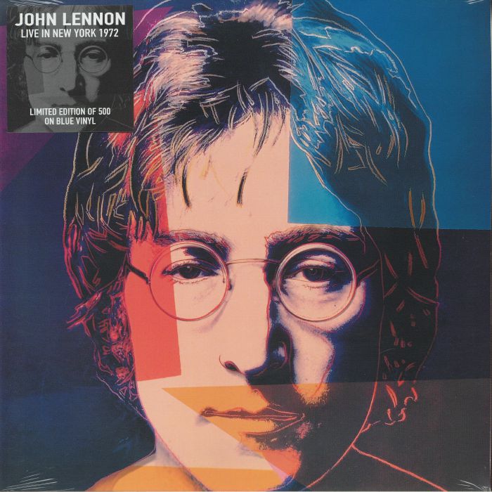John Lennon – Live In New York 1972 vinyl cover