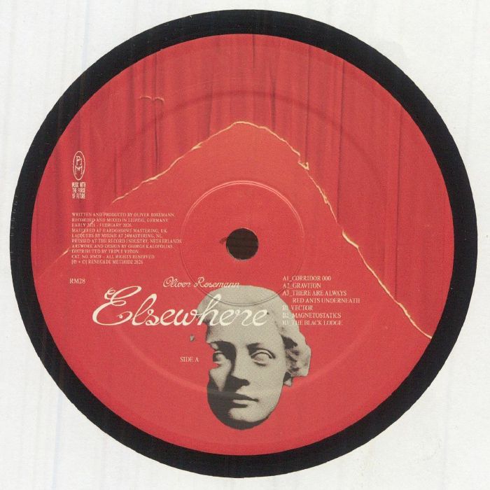 Oliver Rosemann – Elsewere vinyl cover