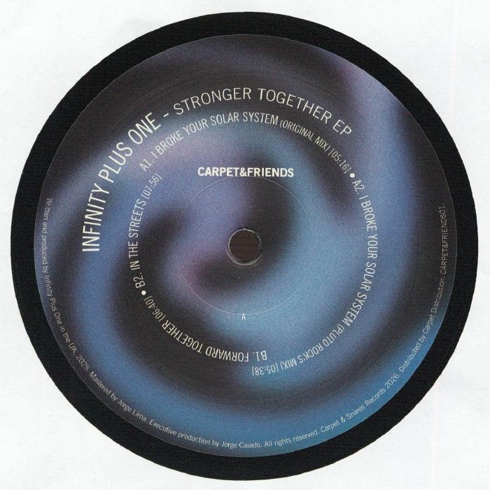 Infinity Plus One – Strong Together EP vinyl cover