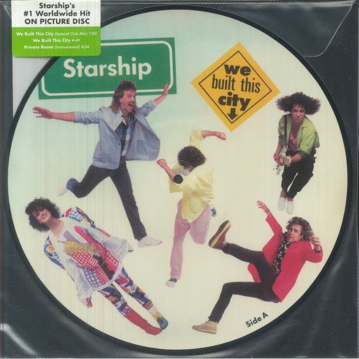 Starship – We Built This City vinyl cover