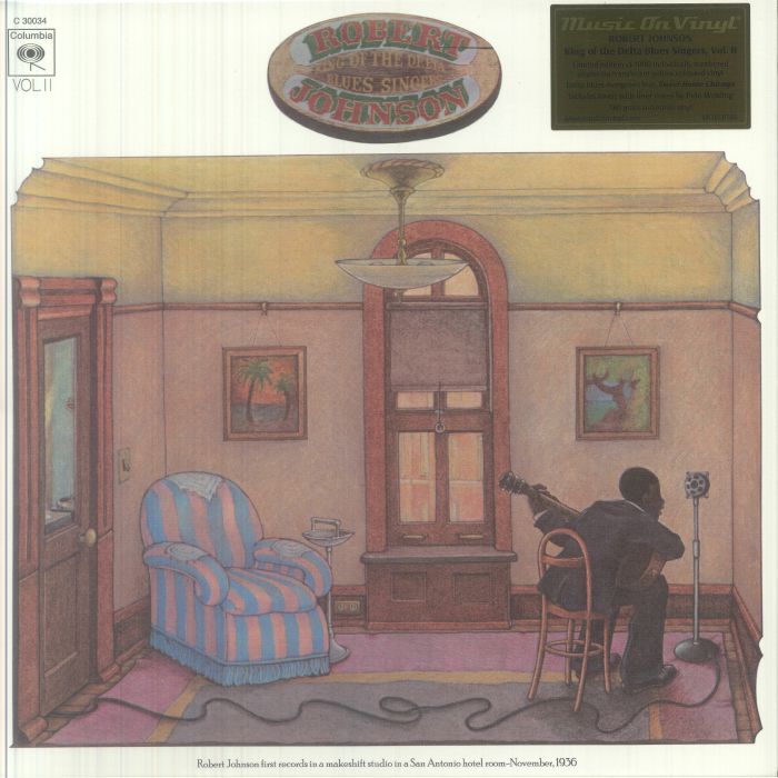 Robert Johnson – King Of The Delta Blues Singers Vol 2 vinyl cover