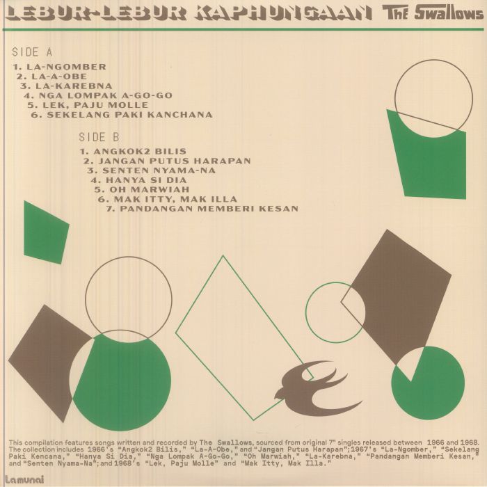 The SWALLOWS - Lebur Lebur Kaphungaan Vinyl at Juno Records.