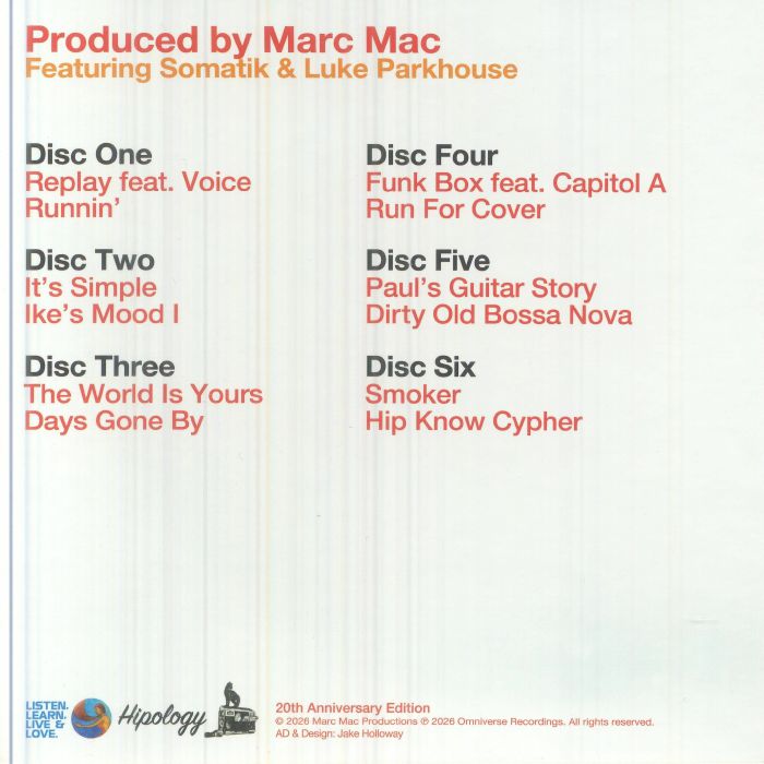 MARC MAC presents VISIONEERS - Dirty Old Hip Hop (20th Anniversary