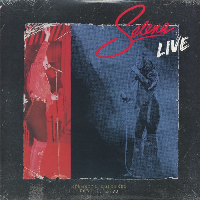 Selena – Selena Live vinyl cover