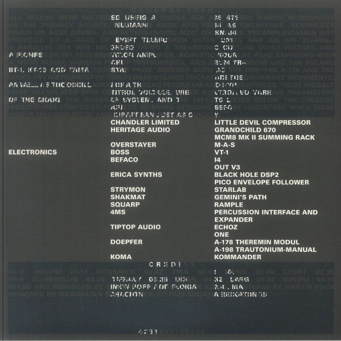 9ms – Lunch vinyl cover