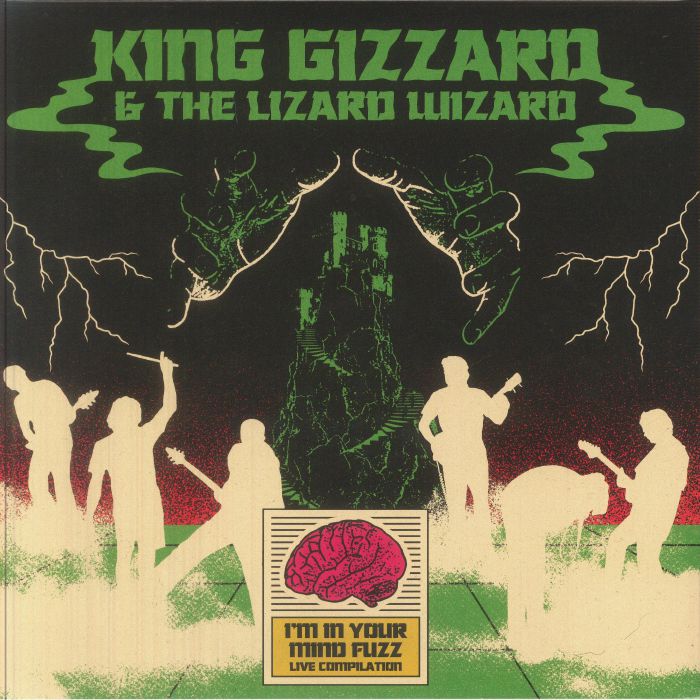 King Gizzard & The Lizard Wizard – I'm In Your Mind Fuzz: Live vinyl cover