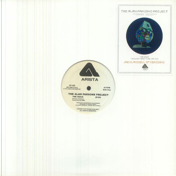The ALAN PARSONS PROJECT/JOE CLAUSSELL - The Voice: Joe Claussell