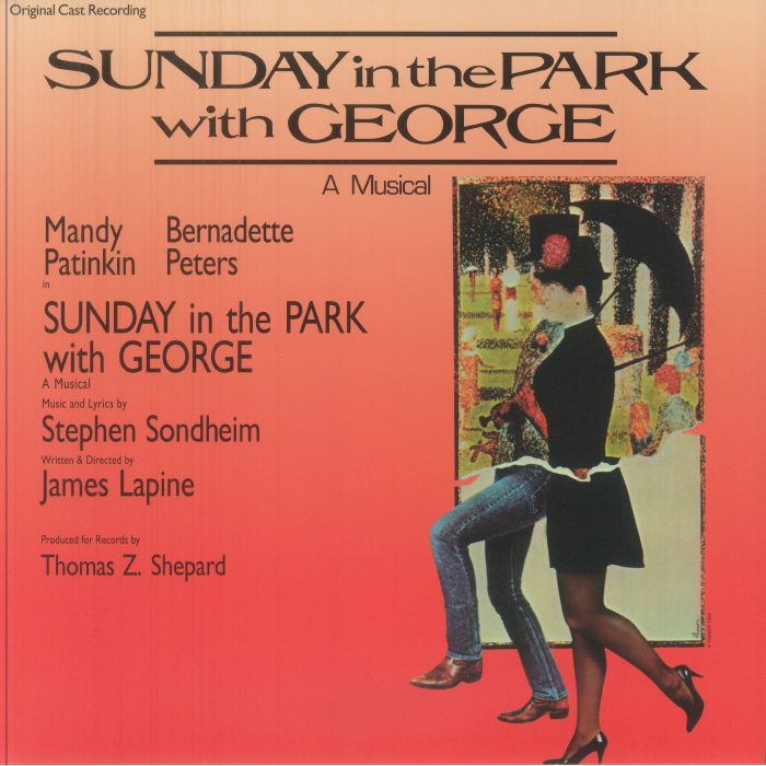 Stephen Sondheim – Sunday In The Park With George (Original Cast Recording) vinyl cover