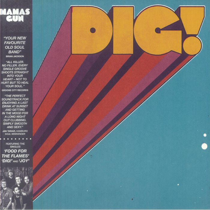 Mamas Gun – Dig! vinyl cover