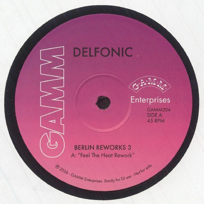 Delfonic – Berlin Reworks 3 vinyl cover