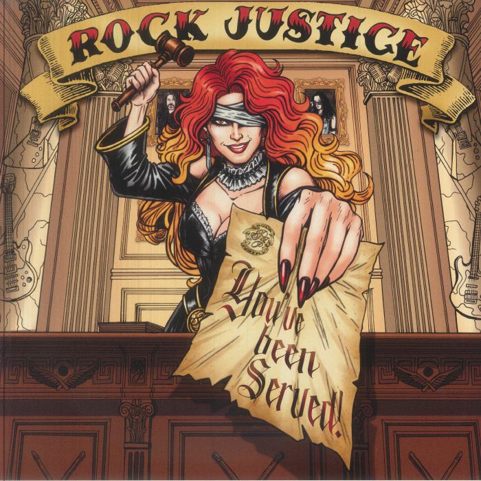 Rock Justice – You've Been Served vinyl cover