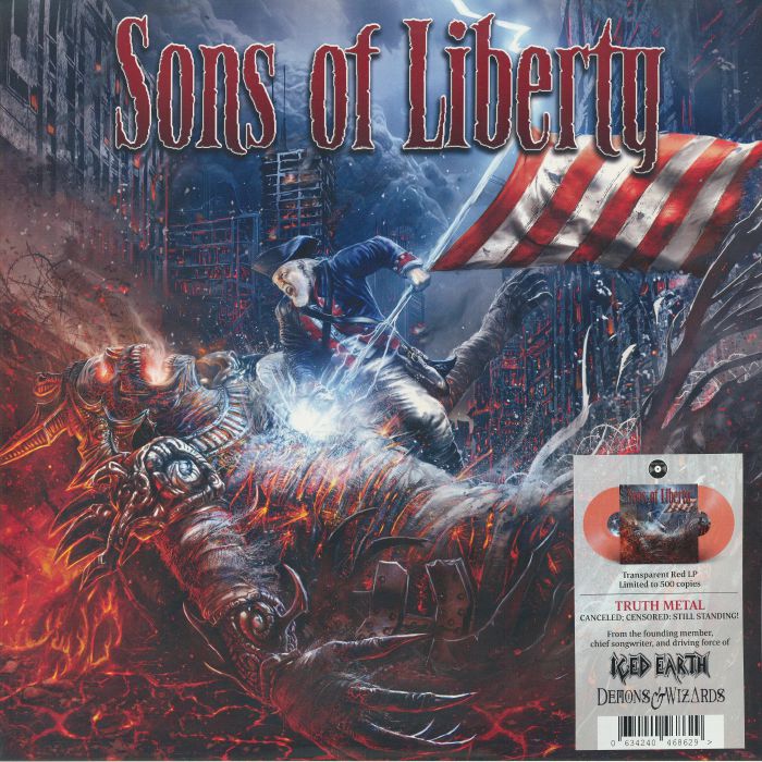 Jon Schaffer's Sons Of Liberty – Thought Crimes Volumes 1 & 2 vinyl cover