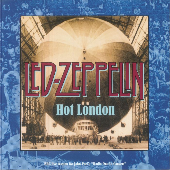 Led Zeppelin – Hot London: Live In June 1969 vinyl cover