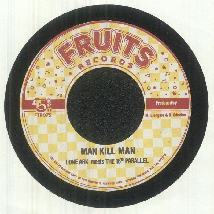 Lone Ark | The 18th Parallel – Man Kill Man vinyl cover