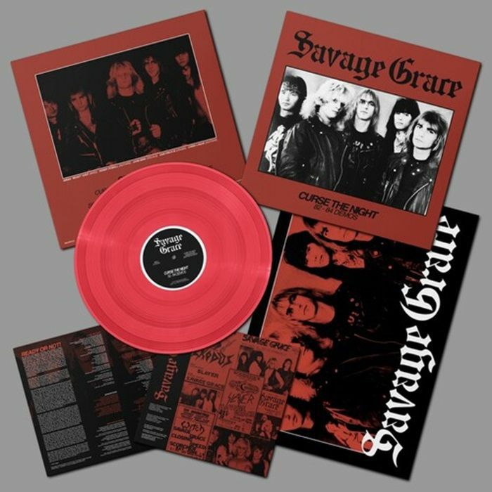 Savage Grace – Curse The Night: 82-84 Demos vinyl cover