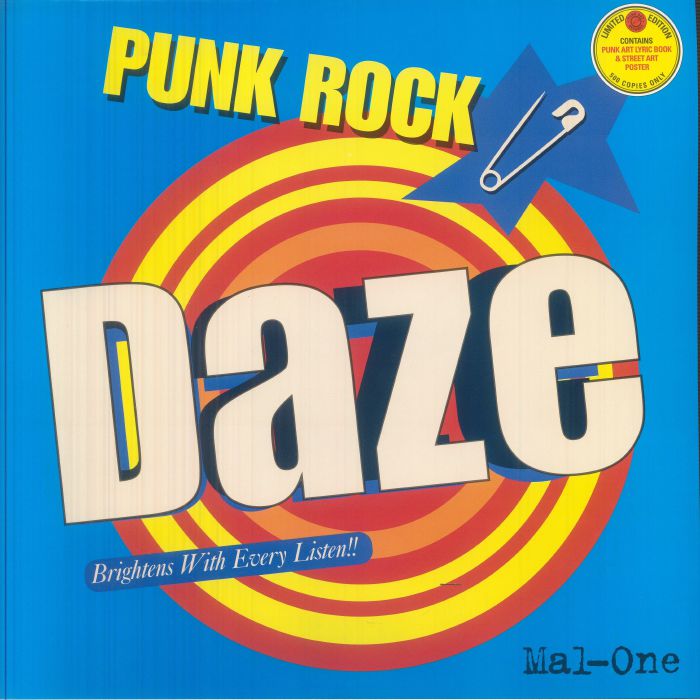 Mal One – Punk Rock Daze vinyl cover