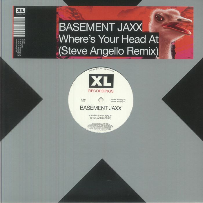 Basement Jaxx – Where's Your Head At (Steve Angello remix) vinyl cover