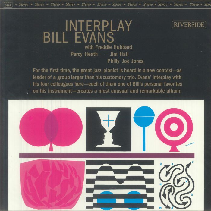 Bill Evans Trio – Interplay vinyl cover