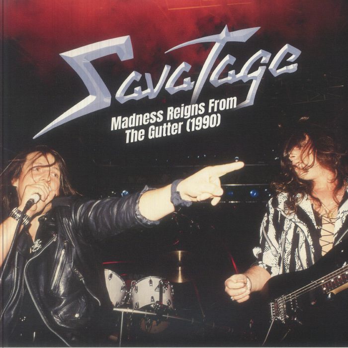 Savatage – Madness Reigns From The Gutter (1990) vinyl cover