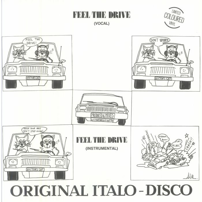 Doctor's Cat – Feel The Drive vinyl cover