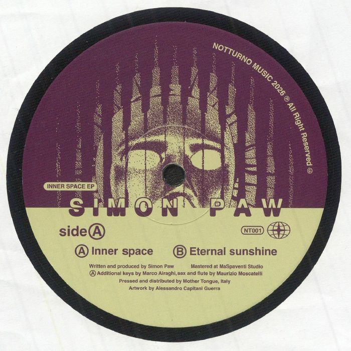 Simon Paw – Inner Space vinyl cover