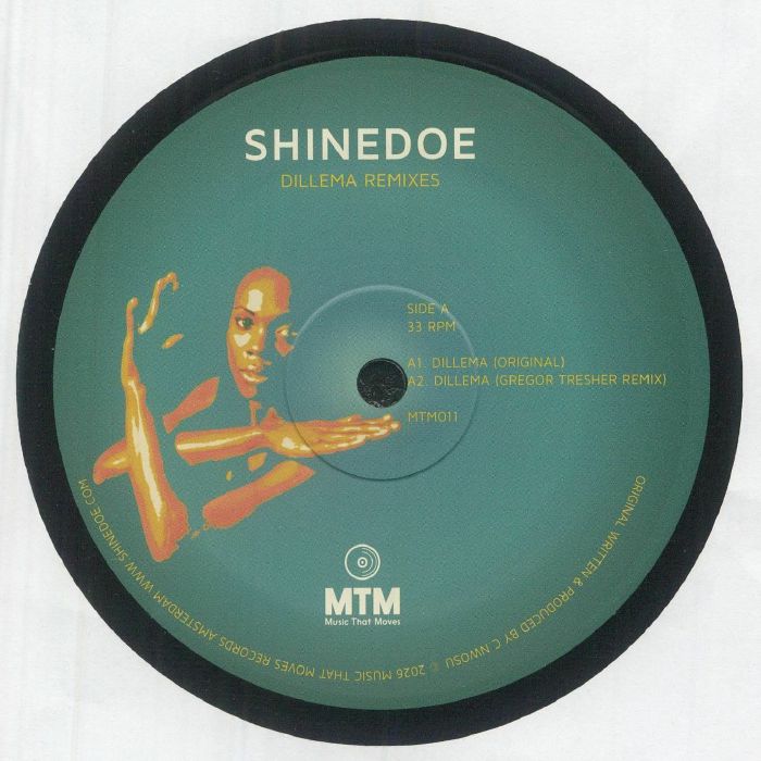 Shinedoe – Dillema (remixes) vinyl cover
