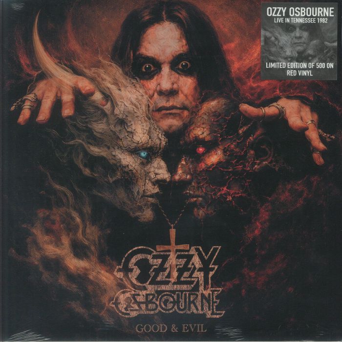 Ozzy Ozbourne – Good & Evil Mid South Coliseum Memphis Tennessee USA April 28th 1982 vinyl cover
