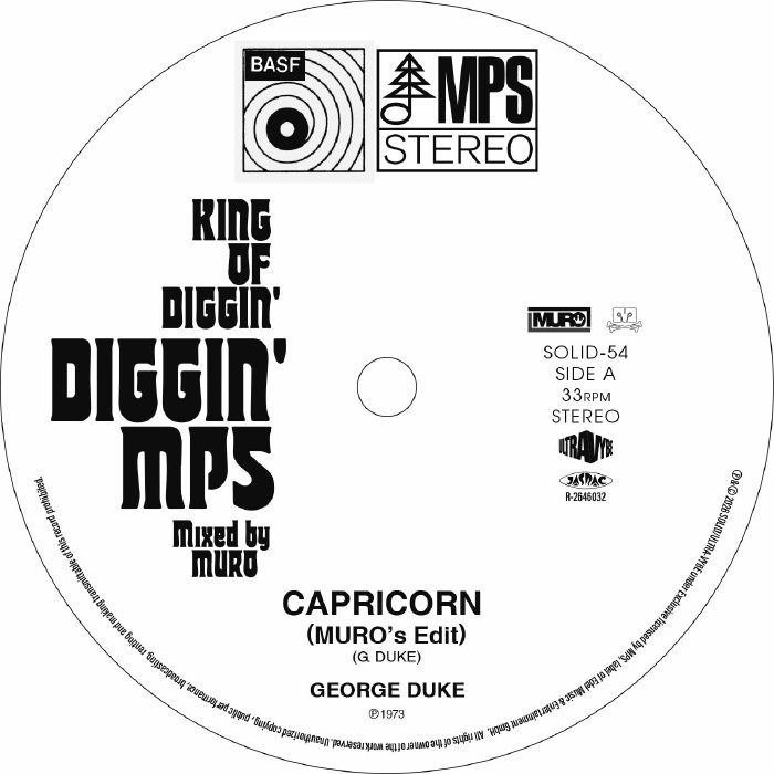 George DUKE/ALPHONZO MOUZON - MURO: King Of Diggin': Diggin MPS EP