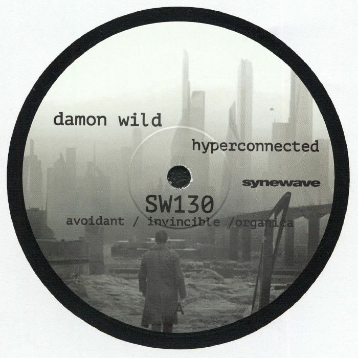 Damon WILD – Hyperconnected (feat D Knox mix) vinyl cover
