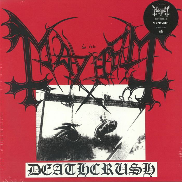 Mayhem – Deathcrush vinyl cover