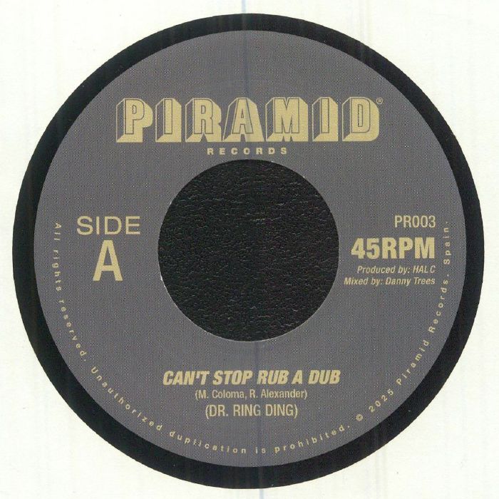 Dr Ring Ding – Can't Stop Rub A Dub vinyl cover