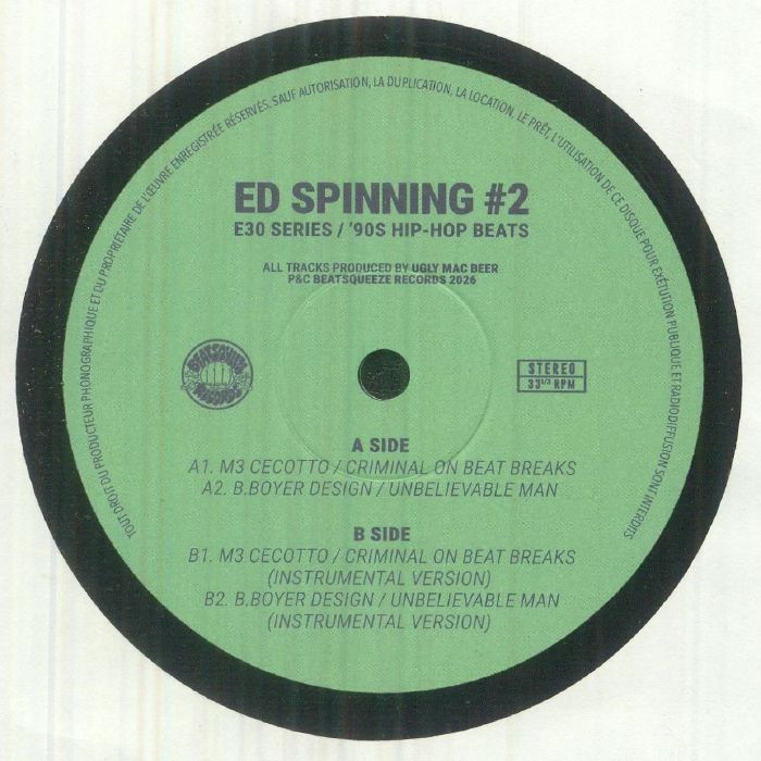 Ugly Mac Beer – Ed Spinning #2 vinyl cover