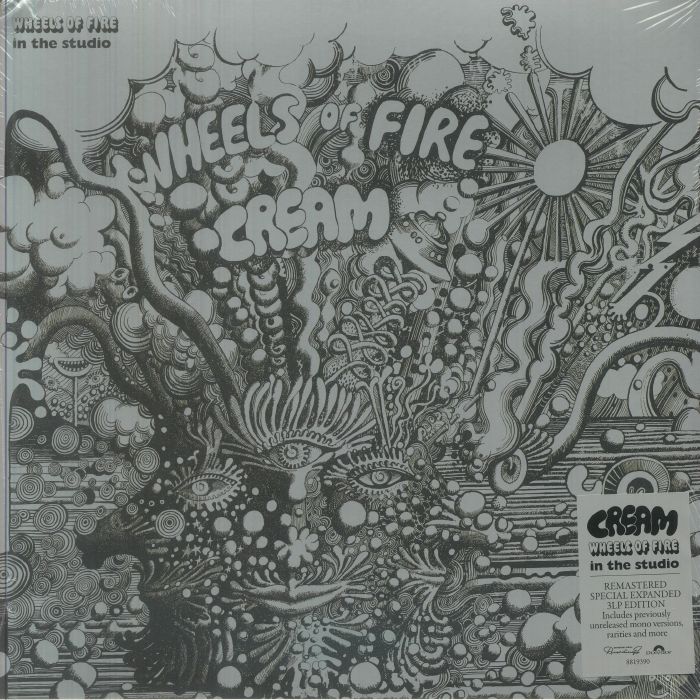 Cream – Wheels Of Fire (Super Deluxe Edition) vinyl cover