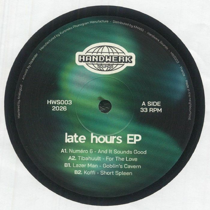 Numero 6 | Tibahuult | Lazer Man | Koffi – Late Hours EP vinyl cover