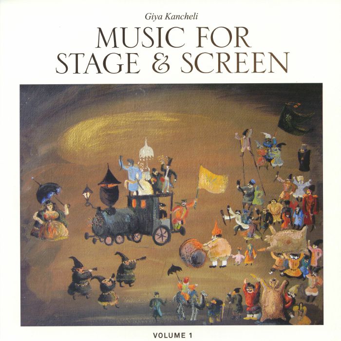 Giya Kancheli – Music For Stage & Screen Volume 1 vinyl cover