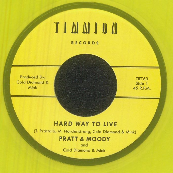 Pratt & Moody | Cold Diamond & Mink – Hard Way To Live vinyl cover