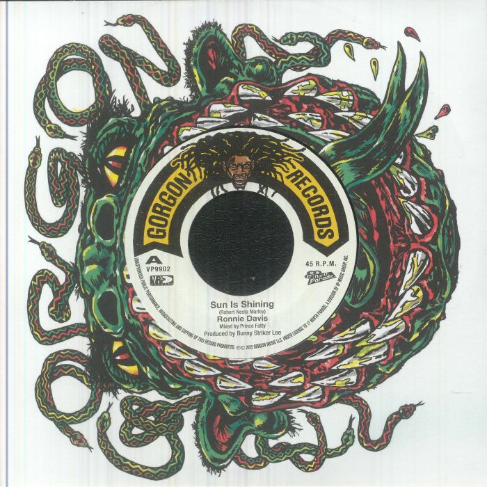 Ronnie Davis | The Aggrovators | Prince Fatty | Bunny Lee – Sun Is Shining vinyl cover