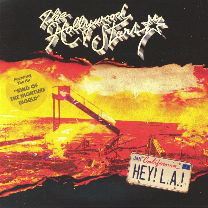 The Hollywood Stars – Hey! LA! vinyl cover