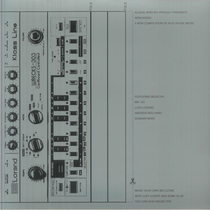 Luca Lozano | Dominik Marz | Andrew Red Hand | Mr Ho – WRECKS 303 vinyl cover