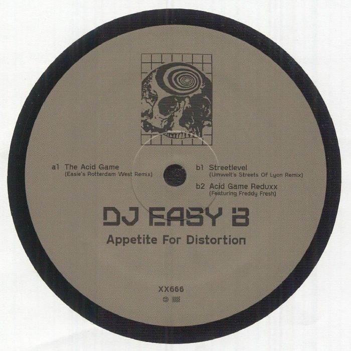 DJ Easy B – Appetite For Distortion vinyl cover